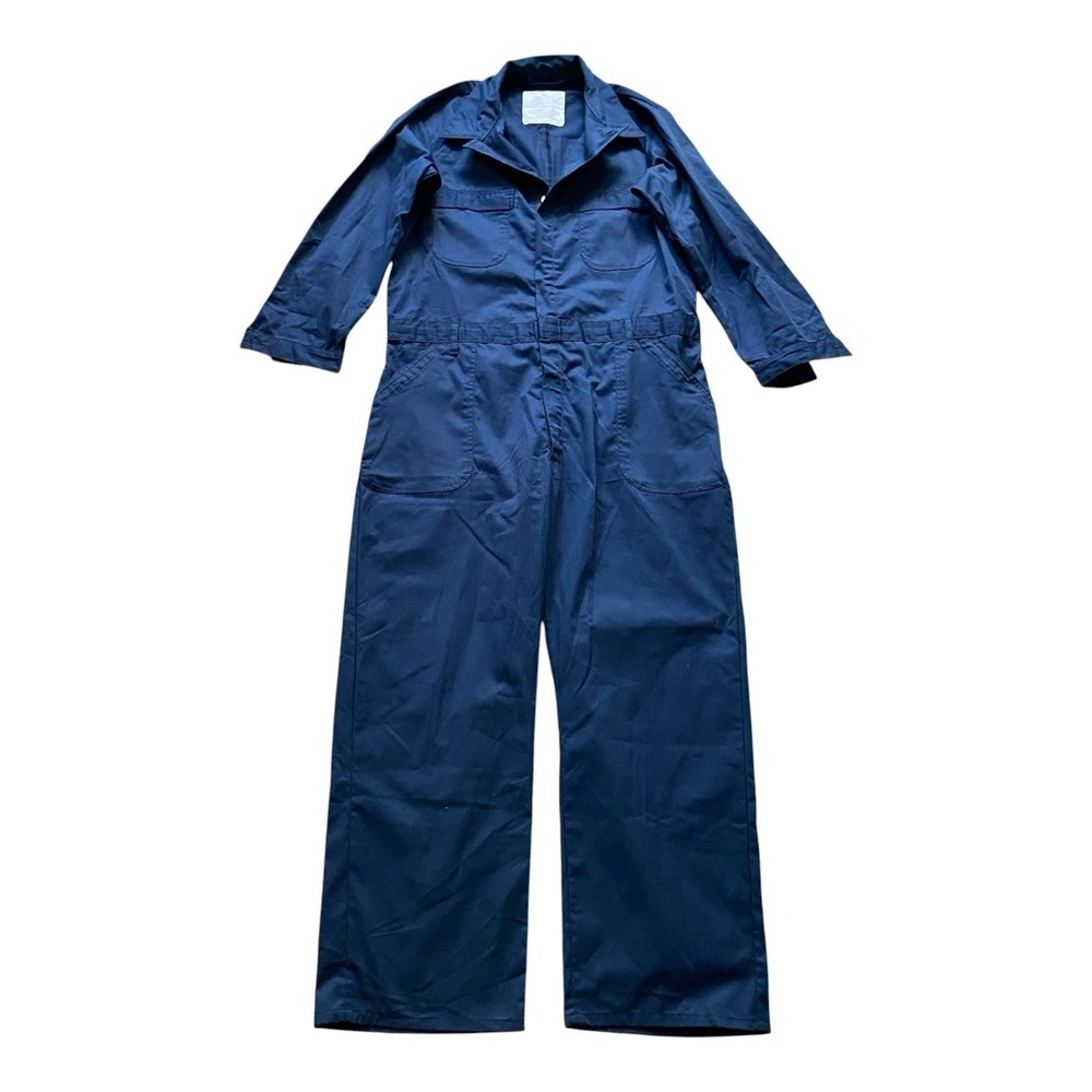 US Navy Coverall Men 48R Utility Blue USN 8405-01-057-3498